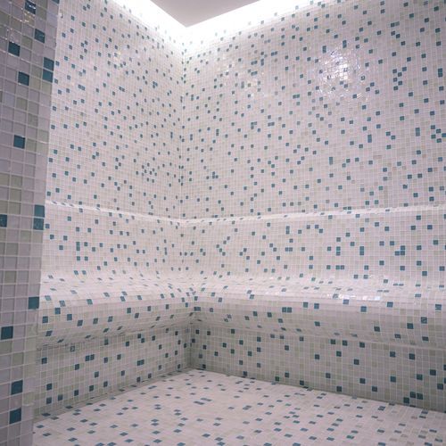 Bain de vapeur turc - Juno Relax - Juno SPA Design & Manufacture - avec douche intégrée / carrelé / avec système de sonorisation musicale