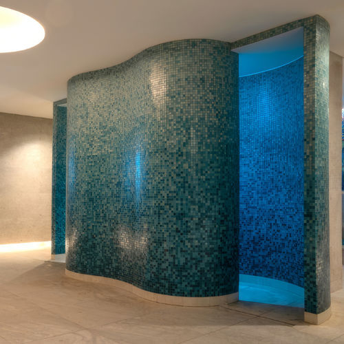 Douche thérapeutique - Juno Experience - Juno SPA Design & Manufacture - courbée / professionnelle
