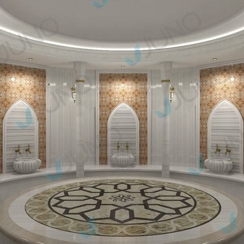 Sauna hammam - Juno SPA Design & Manufacture - turc / au sel / pour centre de bien-être
