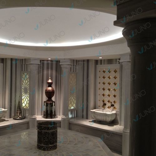 Hammam sur mesure - Juno SPA Design & Manufacture - préfabriqué / pour centre de bien-être / pour établissement public