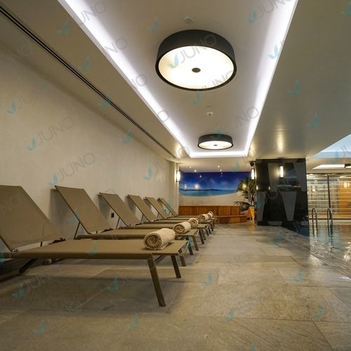 Plafond tendu en panneaux - Juno SPA Design & Manufacture - pour piscine / pour intérieur / design