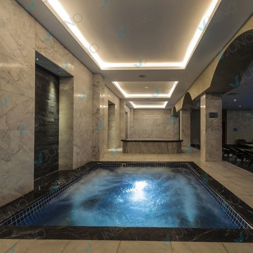 Piscine-spa rectangulaire - Juno SPA Design & Manufacture - 6 places / 4 places / 7 places