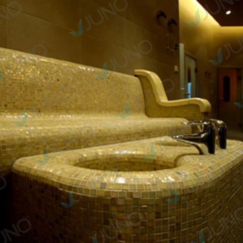Pédiluve en métal - Juno SPA Design & Manufacture - en bois / en marbre / pour centre de bien-être