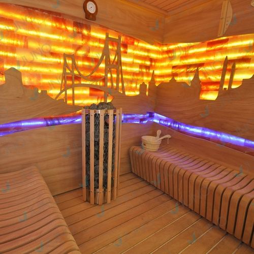 Poêle de sauna à bois - Juno SPA Design & Manufacture - à poser / d'angle / en métal