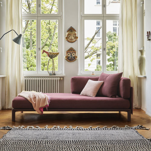Chaise longue contemporaine - ANAGRAM - vitra - en tissu / en aluminium / pour espace public