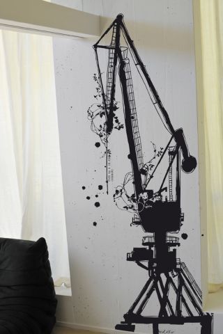 Sticker mural sur mesure - GRANDE FLÈCHE - Mel et Kio
