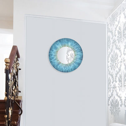 Miroir mural - MIRROR OF THE SOUL - 22 22 EDITION DESIGN - professionnel / contemporain / rond