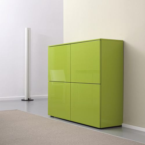 Buffet haut - CUBO 100 - Sudbrock - contemporain / en bois / en bois laqué