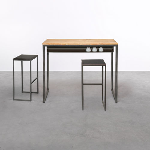 Console contemporaine - at_18 - Silvio Rohrmoser - en chêne / en bois massif / en bois huilé