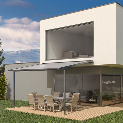 Store banne vertical - ELEGANZA PROTECT - HELLA - motorisé / manuel / professionnel