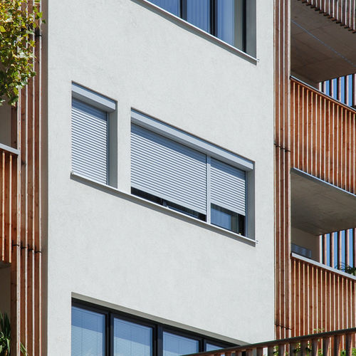 Volet roulant - NOVA - HELLA - en aluminium / mat / pour fenêtre