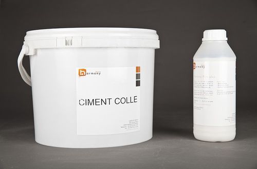 Mortier de ragréage - KIT CIMENT COLLE  - Harmony béton - pour maçonnerie / hydraulique
