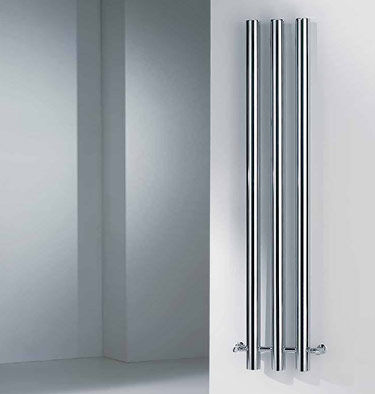 Radiateur à eau chaude - BAMBU' - BRANDONI - contemporain / en métal / chromé