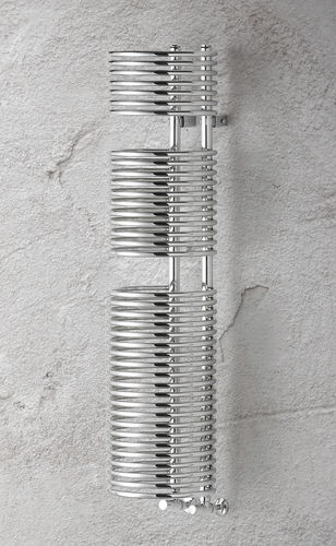Sèche-serviettes à eau chaude - CYLINDER - BRANDONI - électrique / design original / en métal