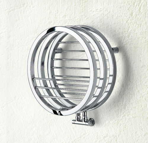 Radiateur à eau chaude - OBLO' - BRANDONI - design original / en métal / chromé