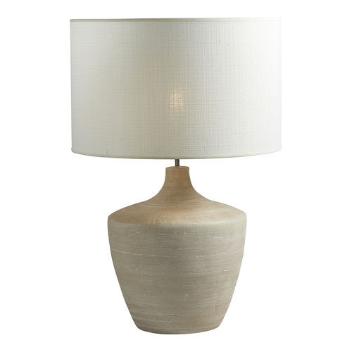 Lampe de table - NOELLE - BLANC D'IVOIRE - en céramique / en terre cuite / classique