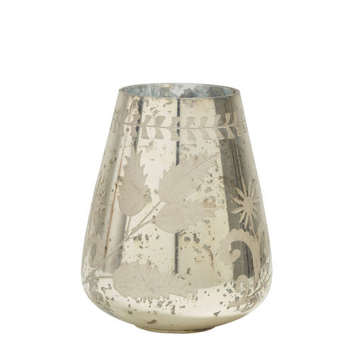 Vase classique - EDEN - BLANC D'IVOIRE - en verre / fait main / professionnel