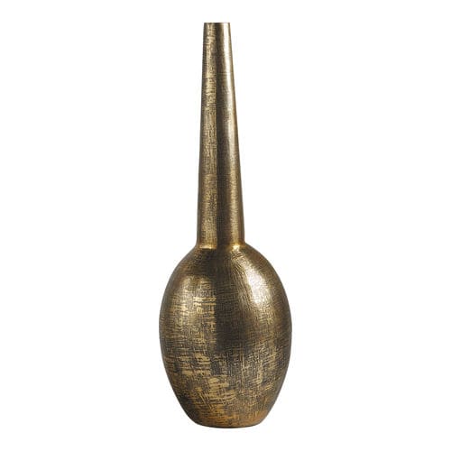 Vase classique - DELANO - BLANC D'IVOIRE - en aluminium / en laiton / fait main