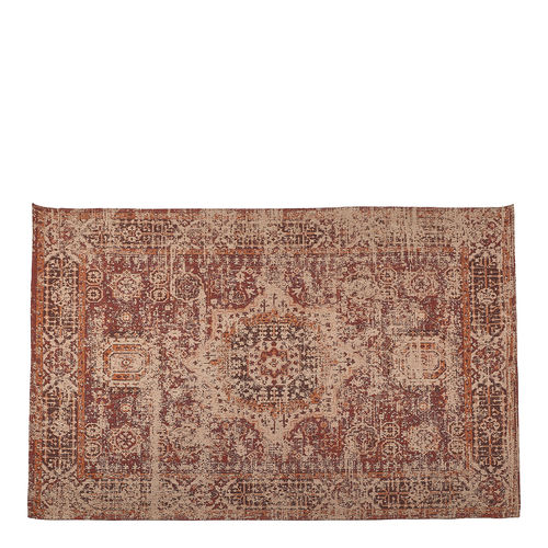 Tapis classique - ANIK - BLANC D'IVOIRE - à motif / en coton / rectangulaire