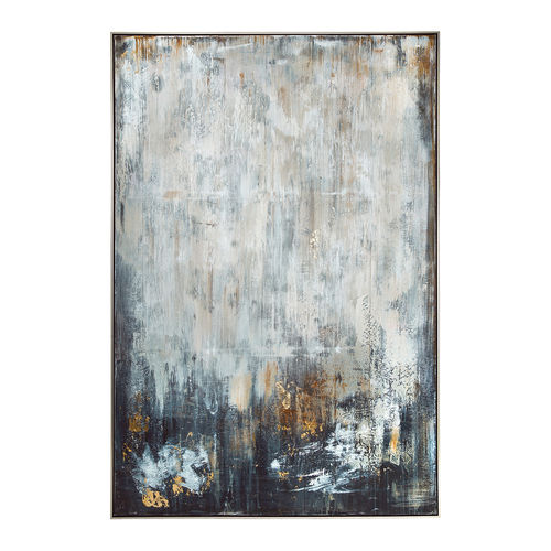 Tableau décoratif acrylique - STORM CLOUD  - BLANC D'IVOIRE - en bois / abstrait / pour bureau