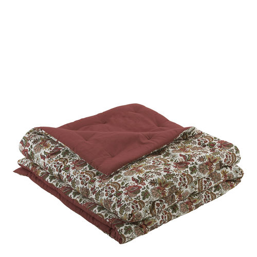 Linge de lit en coton - ELODIE - BLANC D'IVOIRE - en polyester