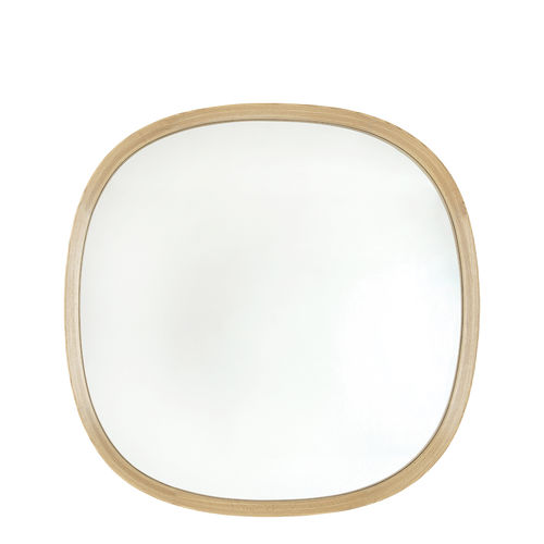 Miroir mural - AUBINA - BLANC D'IVOIRE - professionnel / contemporain / rond