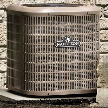 Climatiseur au sol - 16 / 14 / 13 SEER   - Napoleon Fireplaces (Wolf Steel Ltd.) - monobloc / résidentiel / écolabel Energy Star