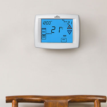 Thermostat programmable - NT95 - Napoleon Fireplaces (Wolf Steel Ltd.) - pour climatisation / mural / blanc