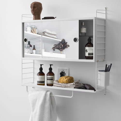 Armoire de toilette à miroir contemporaine - STRING FURNITURE