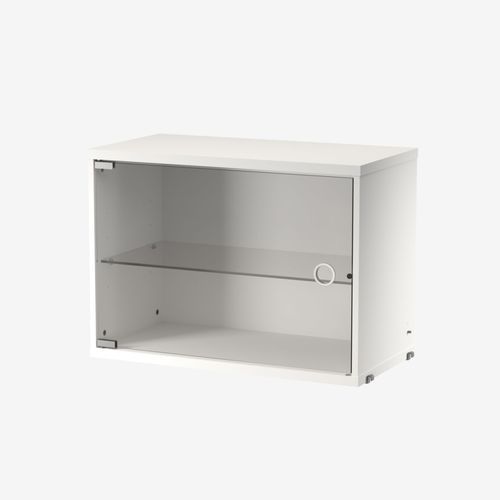 Vitrine contemporaine - STRING FURNITURE - murale / en verre / en MDF laqué