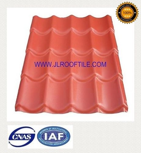 Toiture en résine - EUROPE DESIGN ASA/PVC ROOFING TILES - Laizhou JIELI Industry Co.,LTD - aspect tuile / ondulée