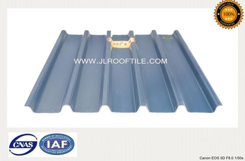 Couverture de toit en PVC - TRAPEZOIDAL DESIGN - Laizhou JIELI Industry Co.,LTD - nervurée