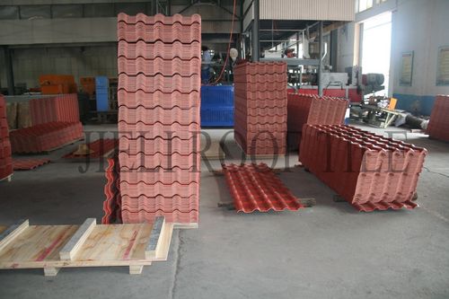 Toiture en résine - JL ROOFING TILES - Laizhou JIELI Industry Co.,LTD - aspect tuile / ondulée
