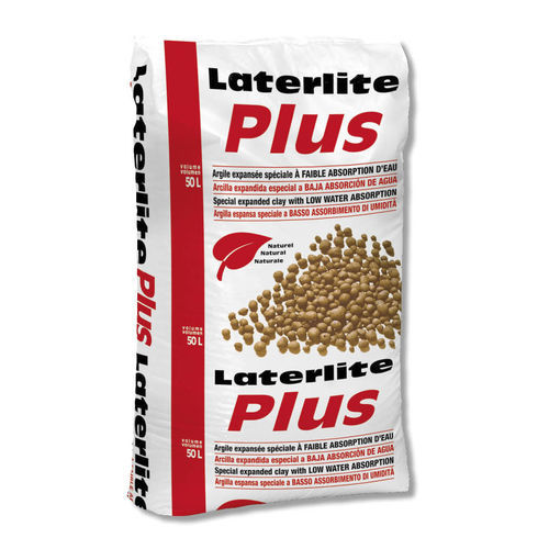 Argile expansée - PLUS - Laterlite s.p.a. - hydrophobe / OSB / pour béton