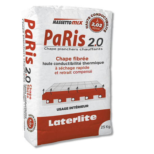 Mortier pour chape - PARIS 2.0 - Laterlite s.p.a. - de ragréage autonivelant / de scellement / pour carrelage