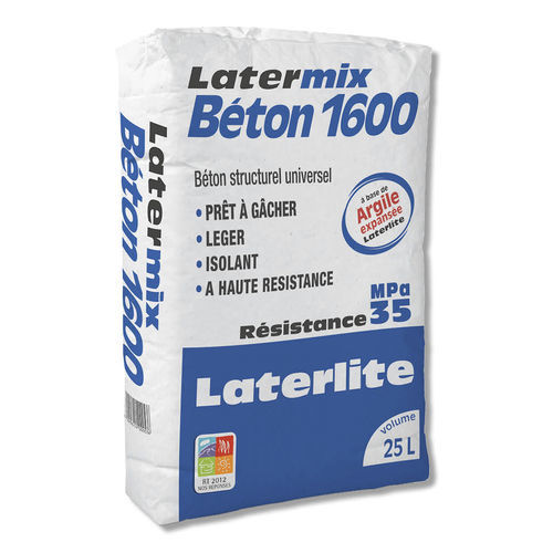 Béton léger - LATERMIX 1600 - Laterlite s.p.a. - structurel / de gravier / d'argile expansé