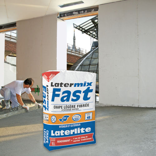 Béton pour chape - LATERMIX FAST - Laterlite s.p.a. - léger / d'argile expansé / isolant