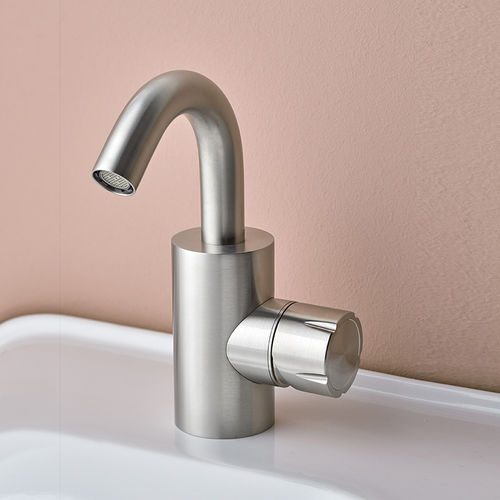 Mitigeur pour bidet - SYNTH 4509 - MINA Rubinetterie - à poser / en acier inoxydable / 1 trou