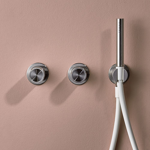 Mélangeur pour baignoire - SYNTH 4900+0421+0700 - MINA Rubinetterie - mural / encastrable / en inox