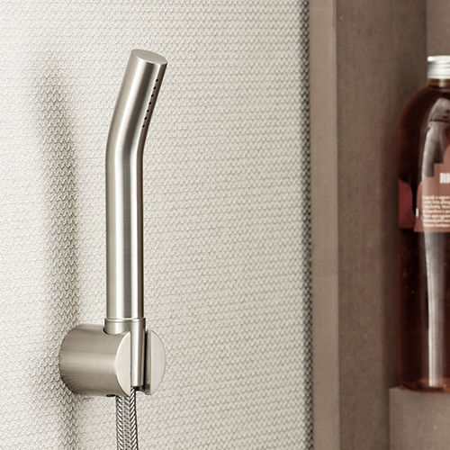 Douchette à main - CORSIVO: 0711 - MINA Rubinetterie - cylindrique / en inox / contemporaine