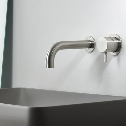 Mitigeur de vasque - STIRIANA 6000_6100 - MINA Rubinetterie - pour lave-mains / mural / en inox