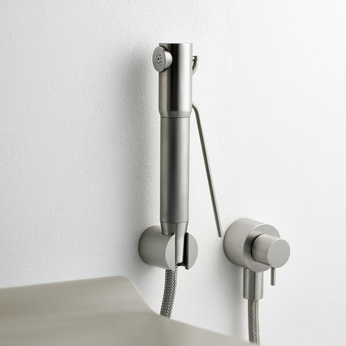 Douchette pour toilette -  COMPLEMENTI 03143_0900_55100_G3 - MINA Rubinetterie - cylindrique / en acier inoxydable / contemporaine