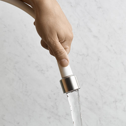 Douchette à main - SHOWER 0200 - MINA Rubinetterie - ronde / en acier inoxydable / contemporaine