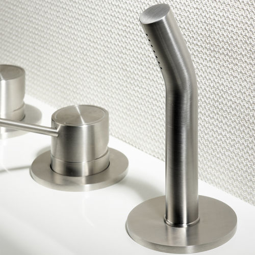Set de baignoire en inox - CORSIVO 11927 - MINA Rubinetterie - monté sur plage / contemporain / 2 trous