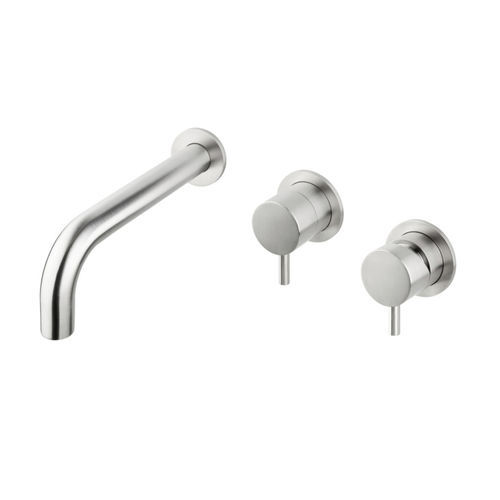 Set de baignoire en inox - STIRIANA 6628 - MINA Rubinetterie - monté sur plage / contemporain / 3 trous