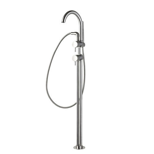 Mitigeur pour baignoire - GIOTTO G29950400T - MINA Rubinetterie - au sol / en acier inoxydable / 1 trou