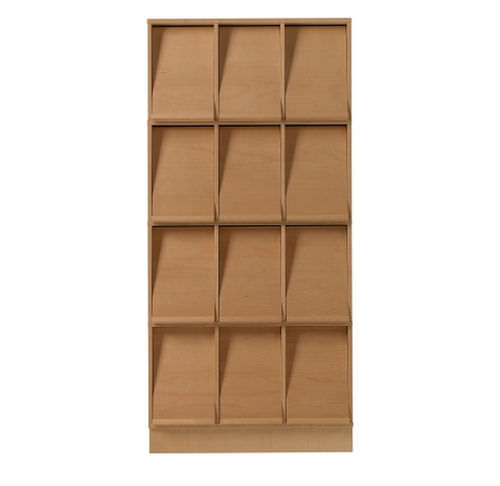 Porte-brochures en bois - COMBIDISP3-01 - prima office