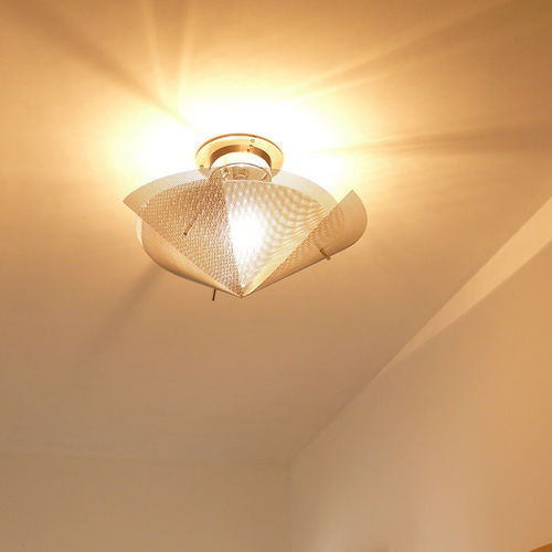 Plafonnier contemporain - STAR N°20A - Vidé Creation Paris - en acier inoxydable / halogène / résidentiel