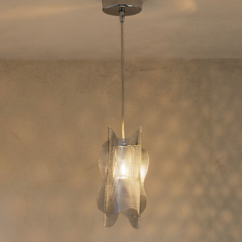 Suspension - LUCIOLE N&deg;48 - Vidé Creation Paris - en acier inoxydable poli / contemporaine / d'intérieur