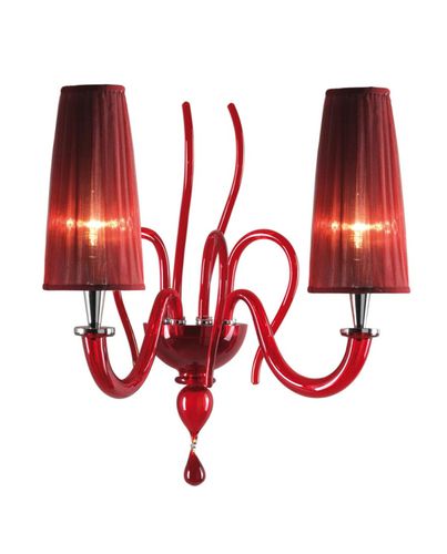 Applique murale de style - CHERRY P - Carlesso - d'intérieur / en cristal / en verre soufflé